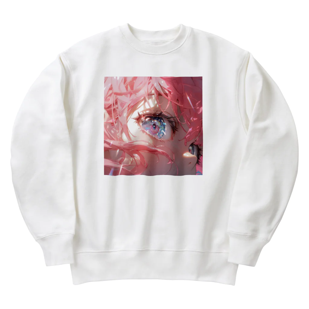 ぶーたんの魔法の瞳 Heavyweight Crew Neck Sweatshirt