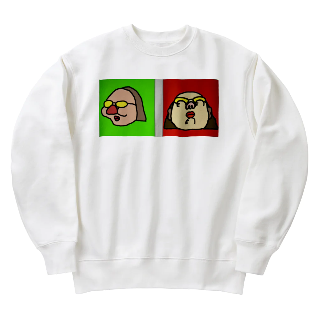 okasandesuのおかあさんです Heavyweight Crew Neck Sweatshirt