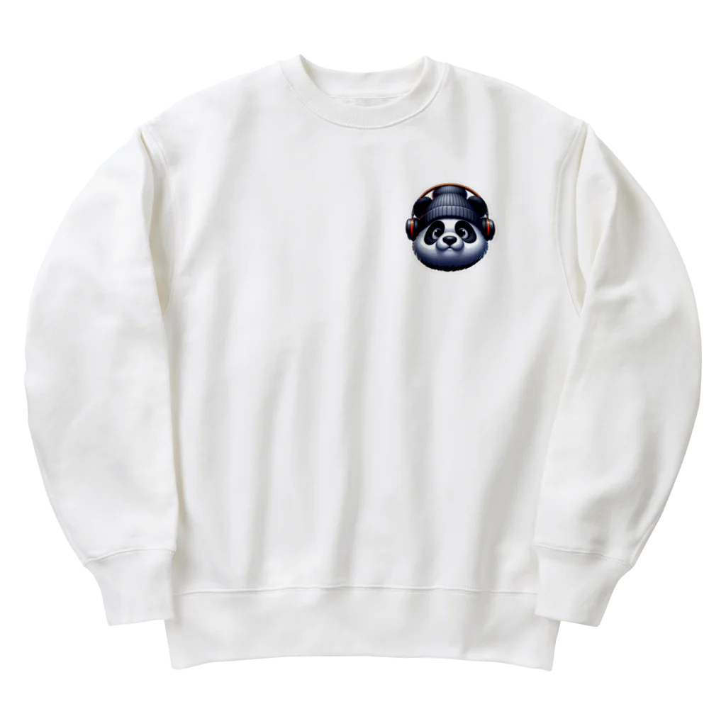 パンダマンのふくよかパンダ Heavyweight Crew Neck Sweatshirt