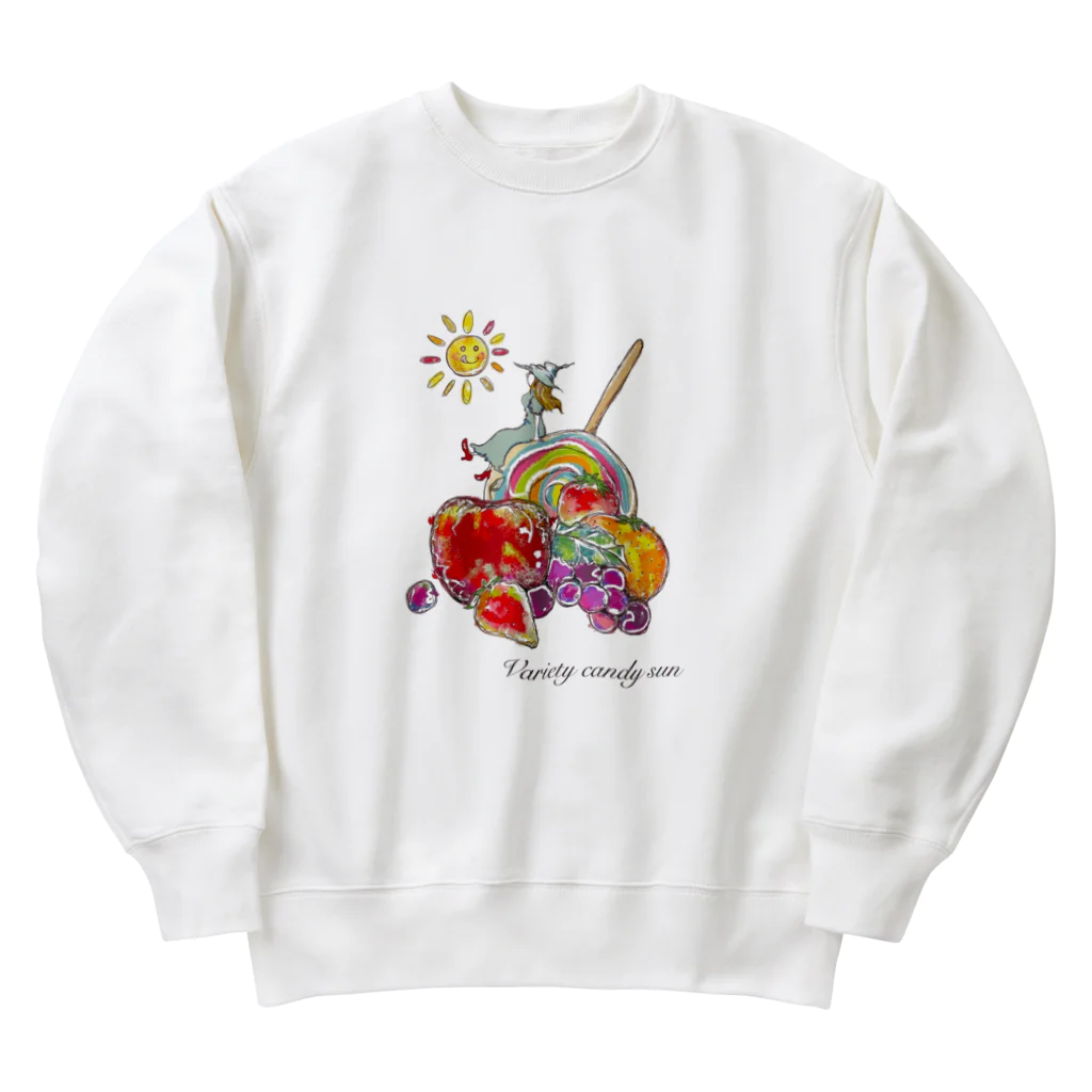 SararanranのバラエティーキャンディーSANのオリジナルグッズ Heavyweight Crew Neck Sweatshirt