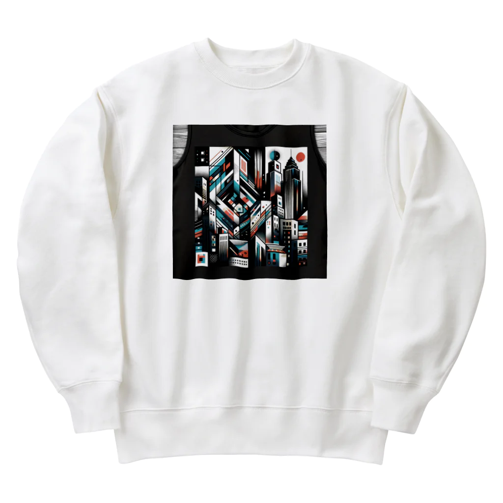 kenken-kenkenショップの幾何学TOKYO Heavyweight Crew Neck Sweatshirt