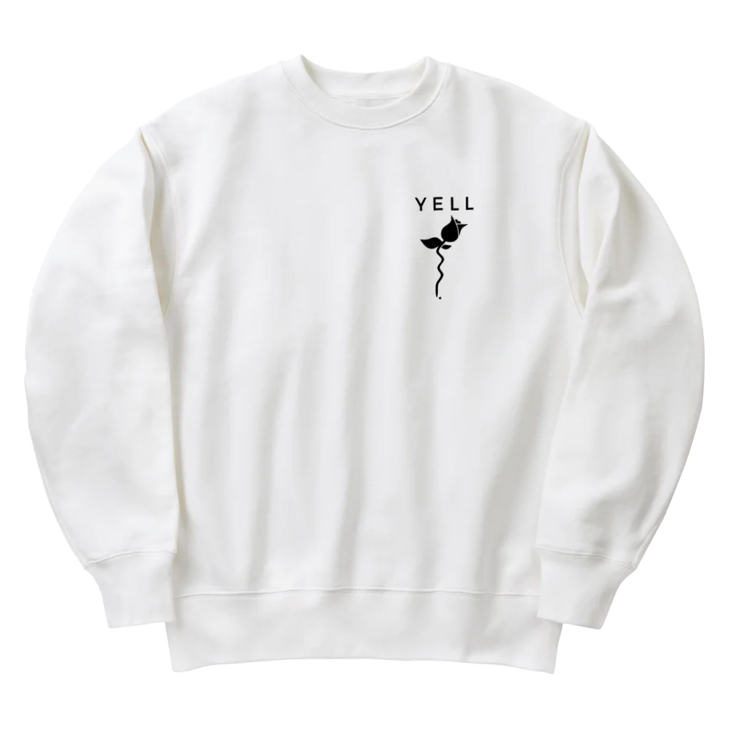 kpqrstuのYELL Heavyweight Crew Neck Sweatshirt