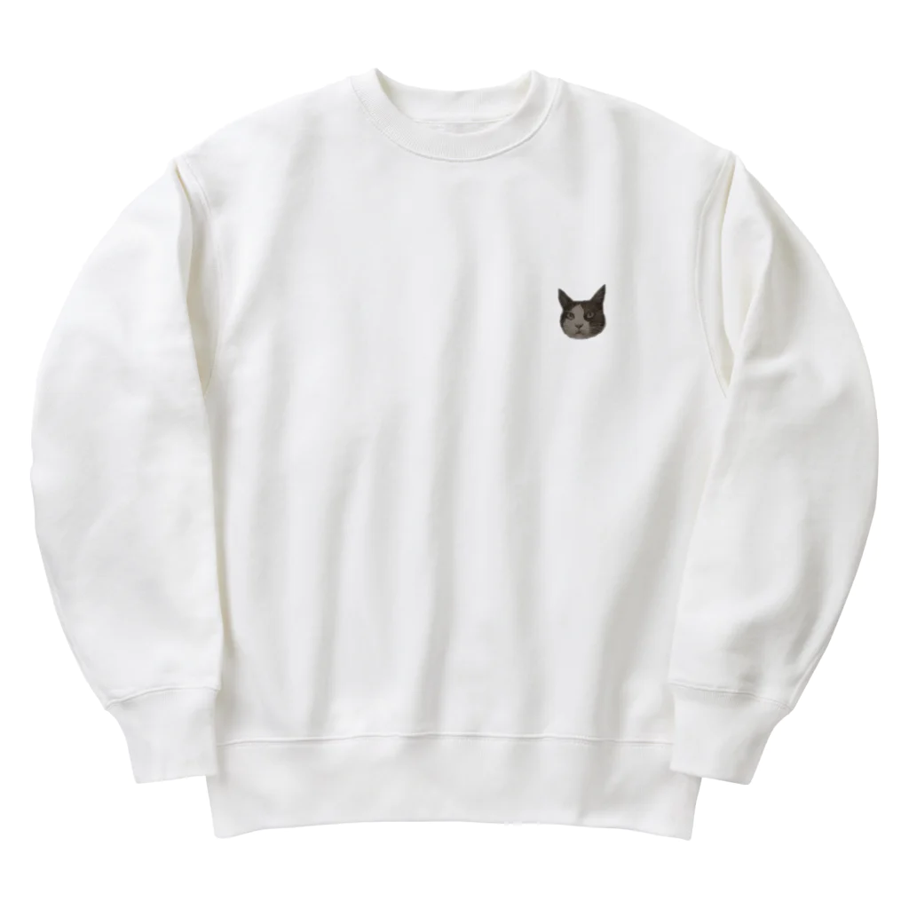 にゃんにゃん工房のイラストふーにゃん Heavyweight Crew Neck Sweatshirt