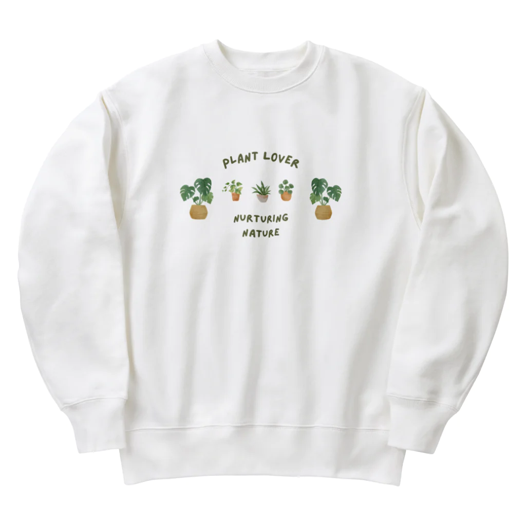 きら星の植物愛好家 Heavyweight Crew Neck Sweatshirt