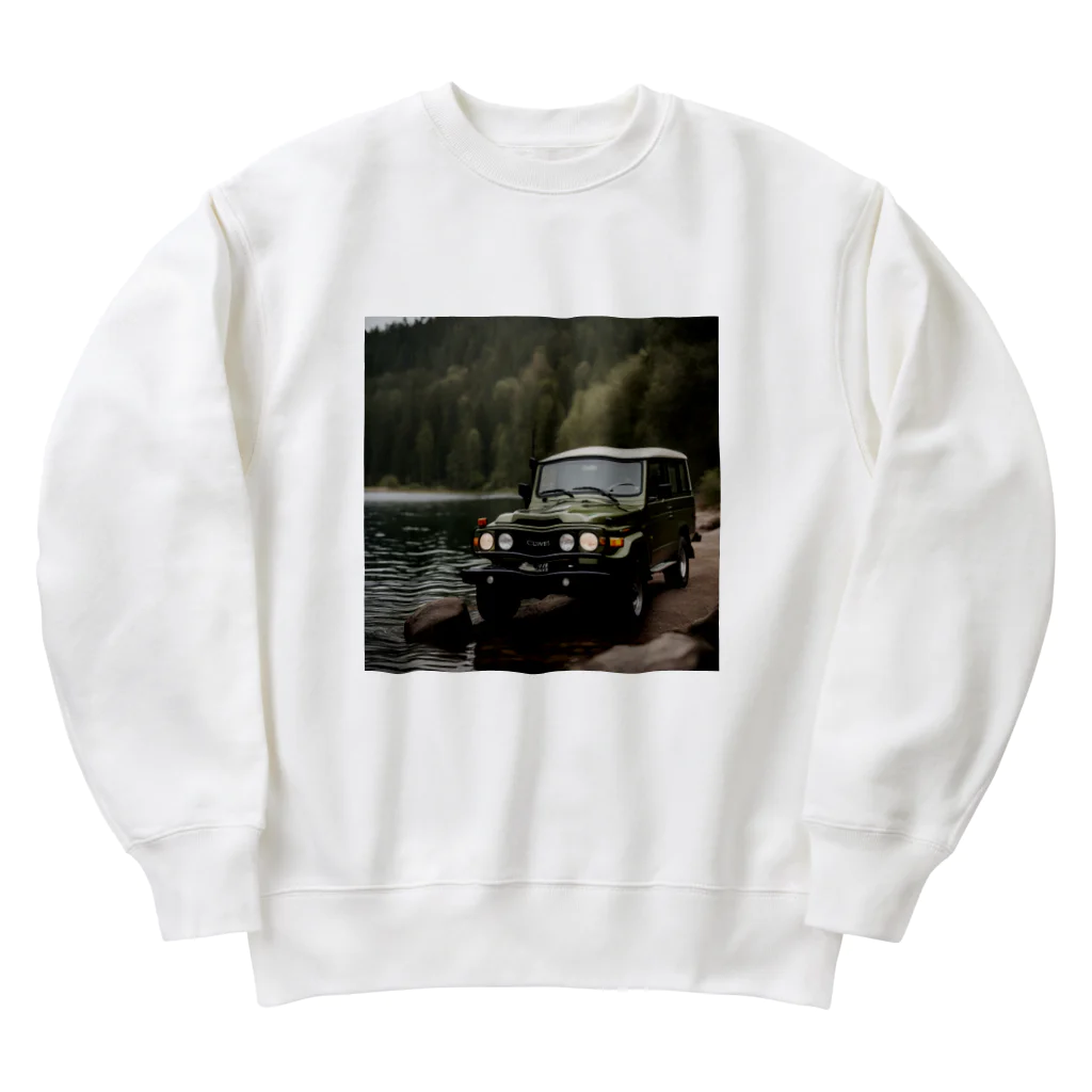 1hzのランクル４０？７０？ Heavyweight Crew Neck Sweatshirt