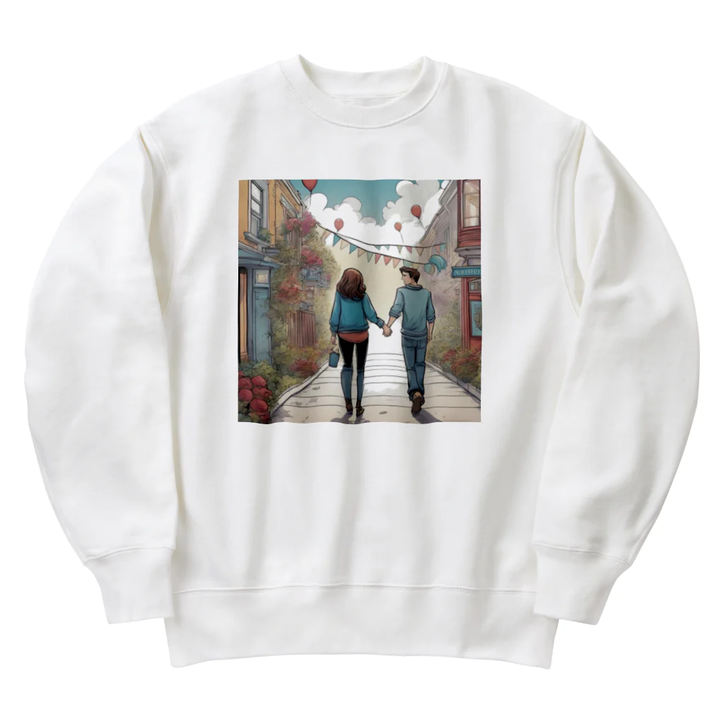 n-foodsupportの結婚のお祝いに❣ Heavyweight Crew Neck Sweatshirt