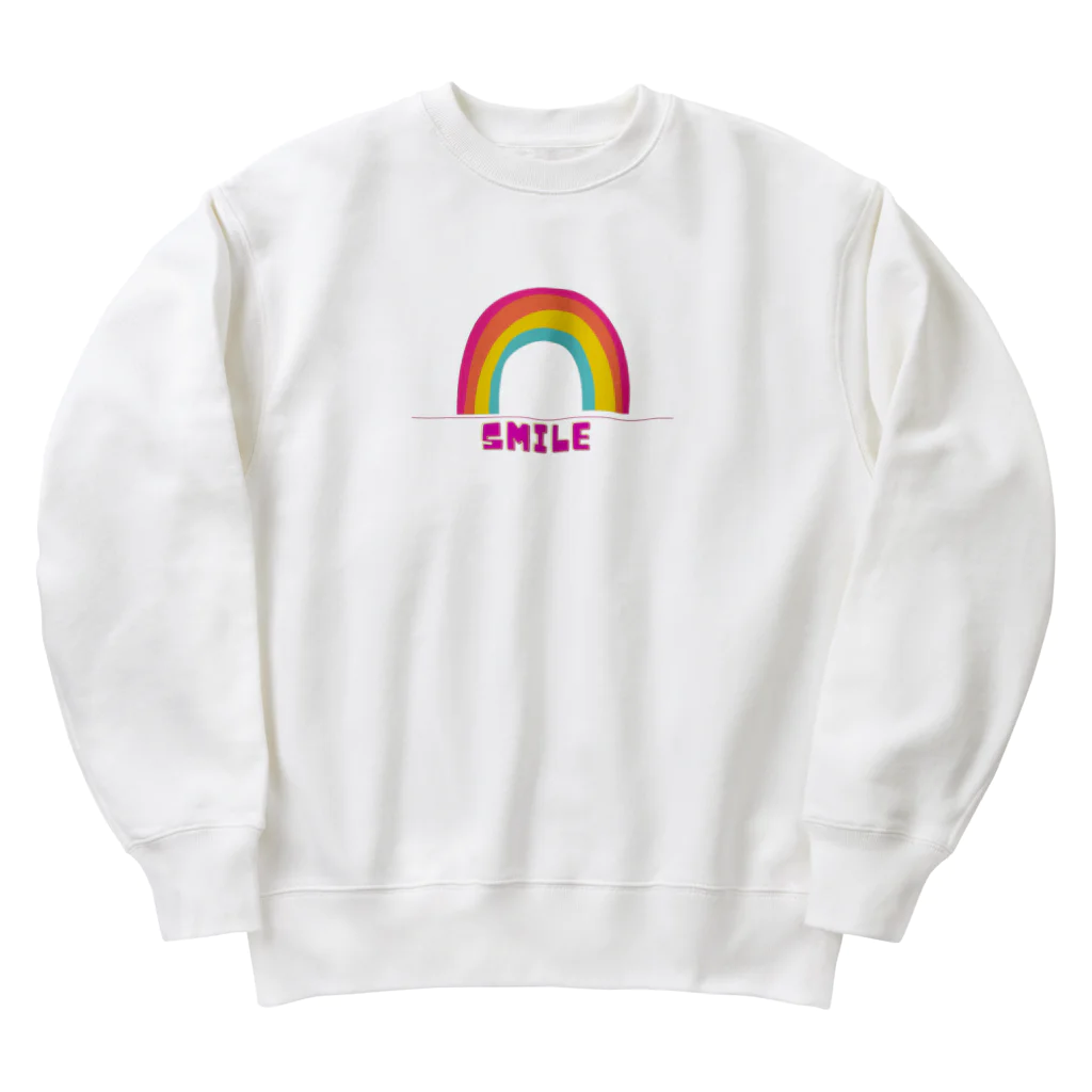 ykak1215のSmile Heavyweight Crew Neck Sweatshirt