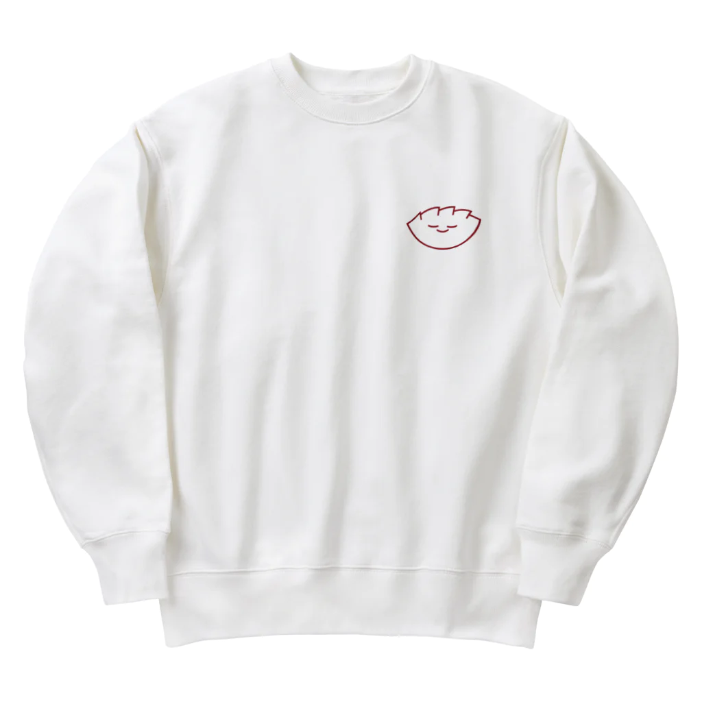 残暑のギョーザを食べよ Heavyweight Crew Neck Sweatshirt