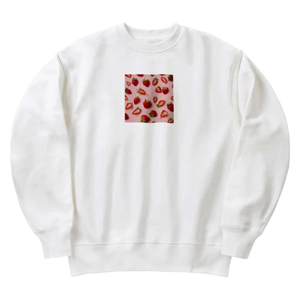 Crepe Collection Center 【CCC】のベリーストロベリー Heavyweight Crew Neck Sweatshirt