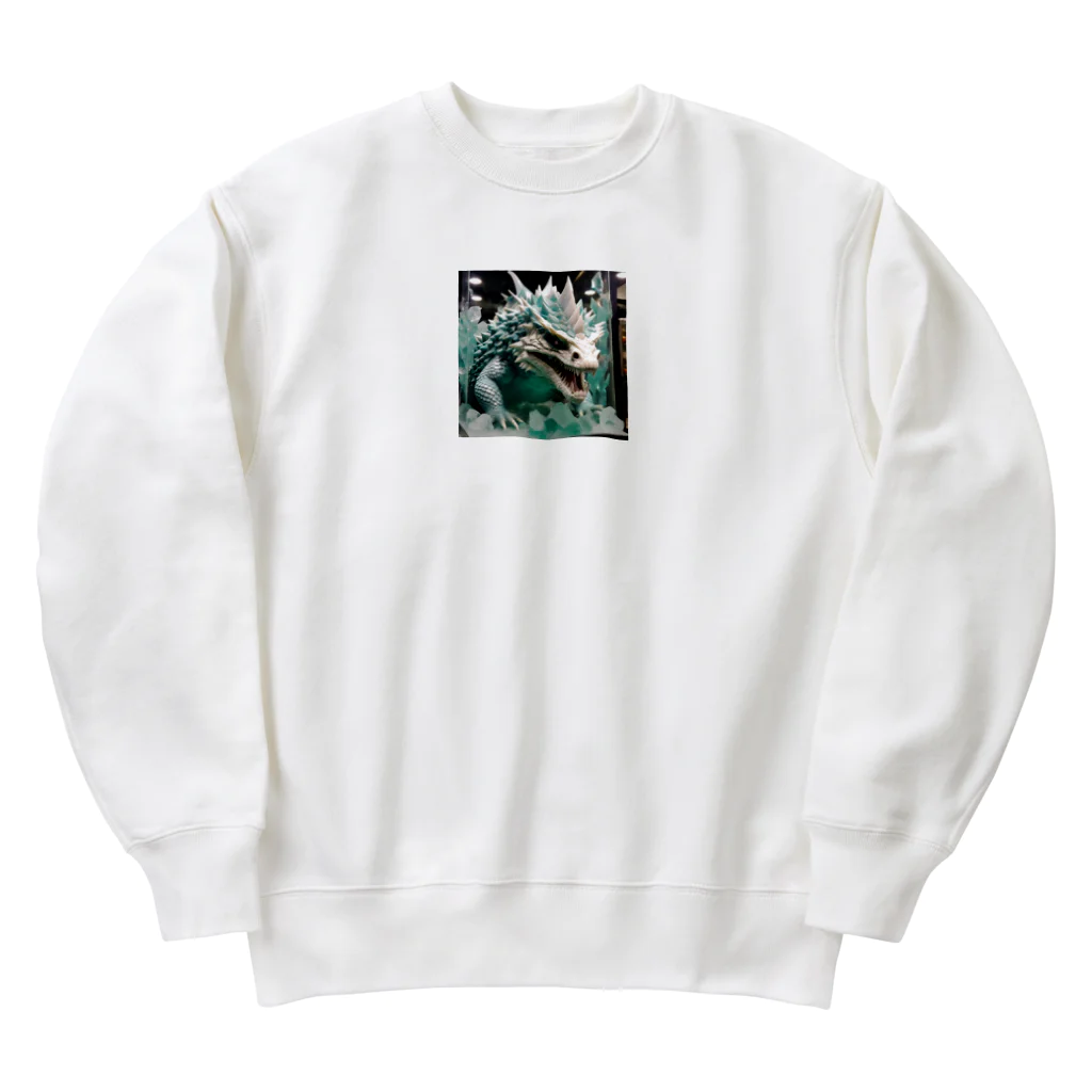 ZeroCreativeのクリスタルアイスバジリスク Heavyweight Crew Neck Sweatshirt