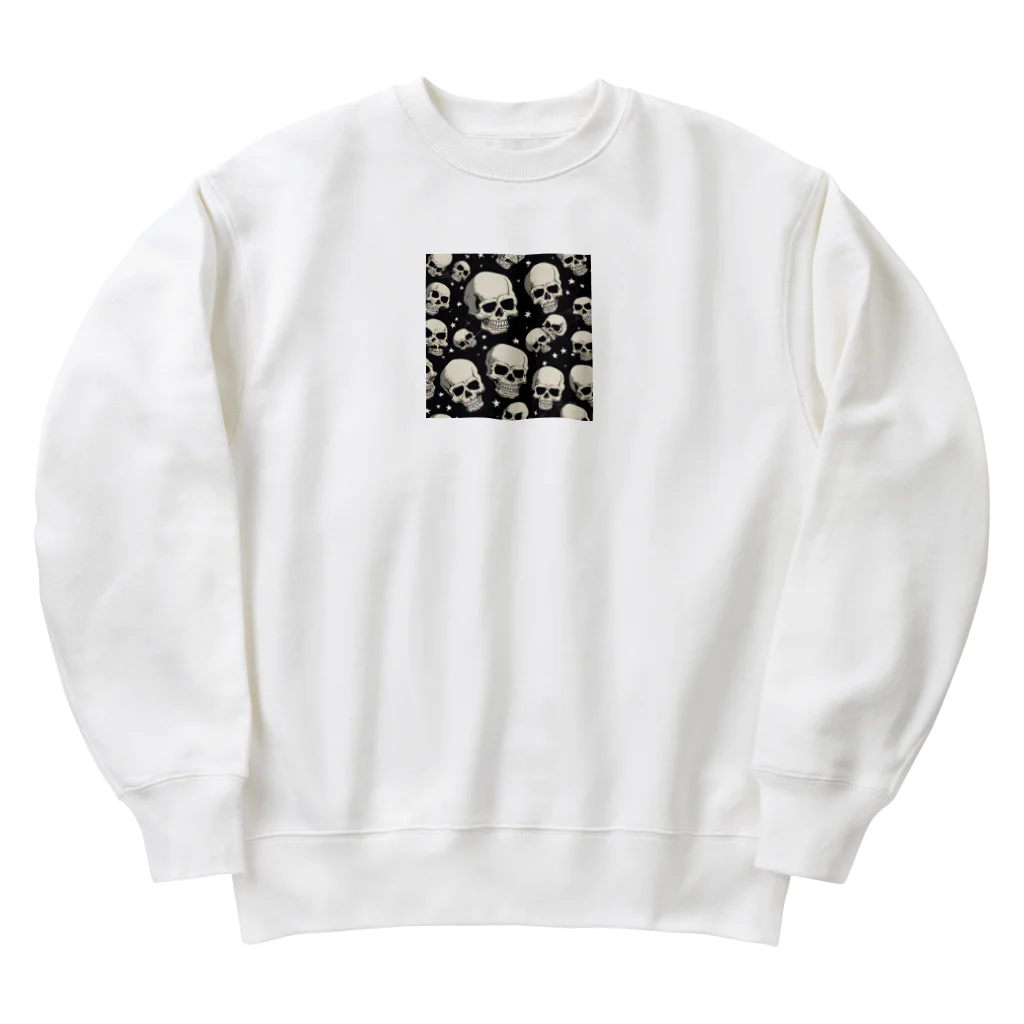 gratefulのロックンロールスカル Heavyweight Crew Neck Sweatshirt