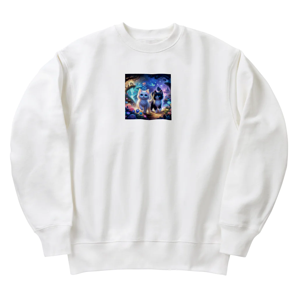 katohkouchiの夢幻の森の小さな冒険者たち Heavyweight Crew Neck Sweatshirt