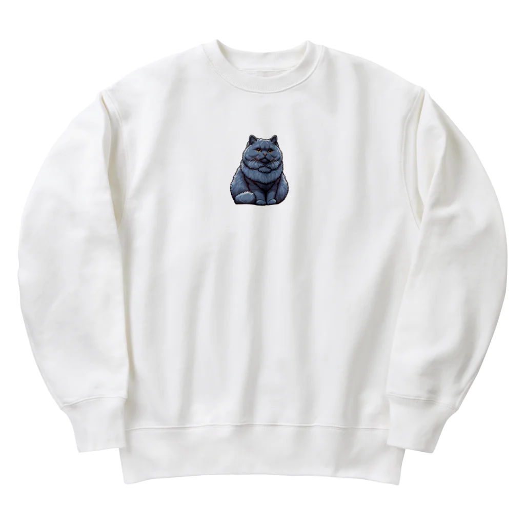 Kawaii あにまるこれくしょんのシャルトリュー【Kawaii】 Heavyweight Crew Neck Sweatshirt