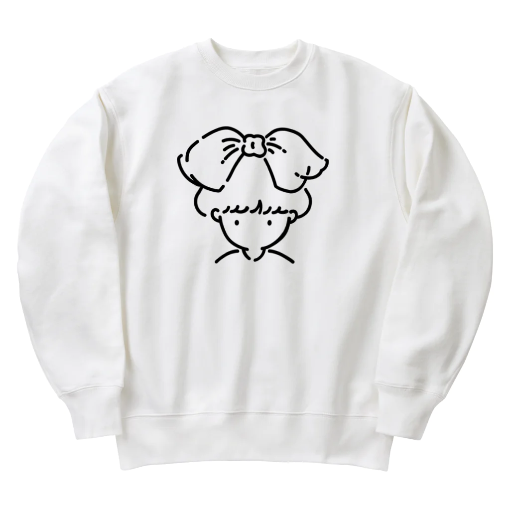 TONE GOODSのMONOCHROME RIBBON Heavyweight Crew Neck Sweatshirt