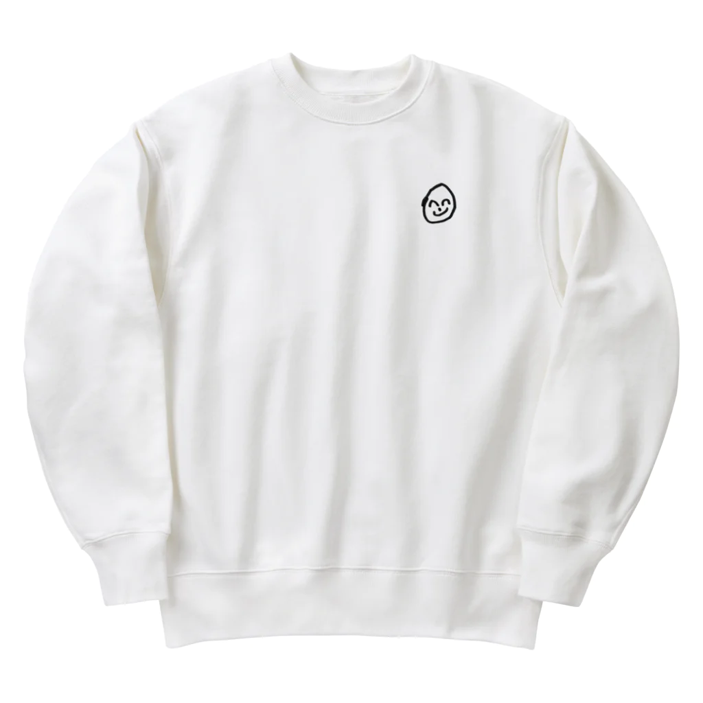 etelineのニコちゃん Heavyweight Crew Neck Sweatshirt