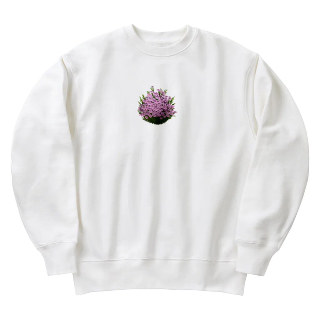 みさとの春の花 Heavyweight Crew Neck Sweatshirt