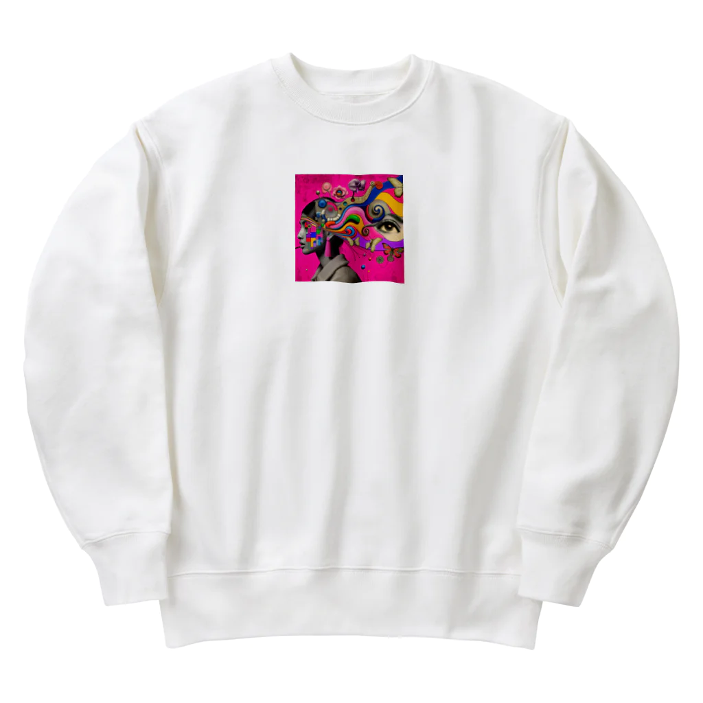 hirokikojimaの思考爆裂 Heavyweight Crew Neck Sweatshirt