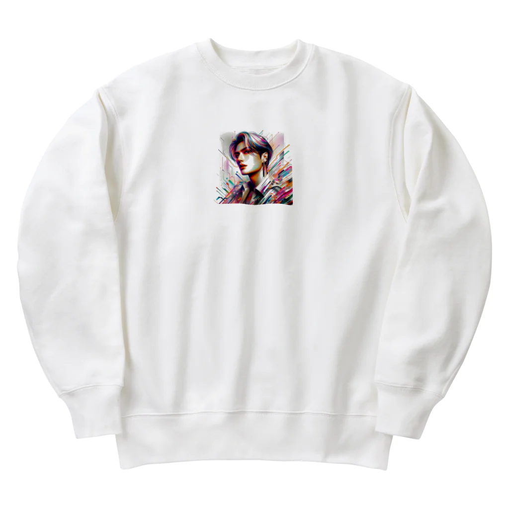 otobokemama06の男性アイドル　Ⅰ Heavyweight Crew Neck Sweatshirt