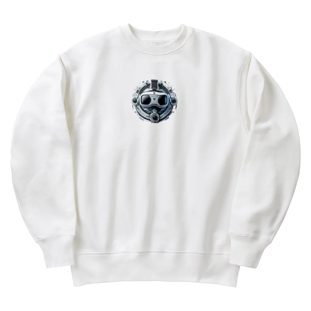 gajetto_papaのヘッドマウントディスプレー Heavyweight Crew Neck Sweatshirt