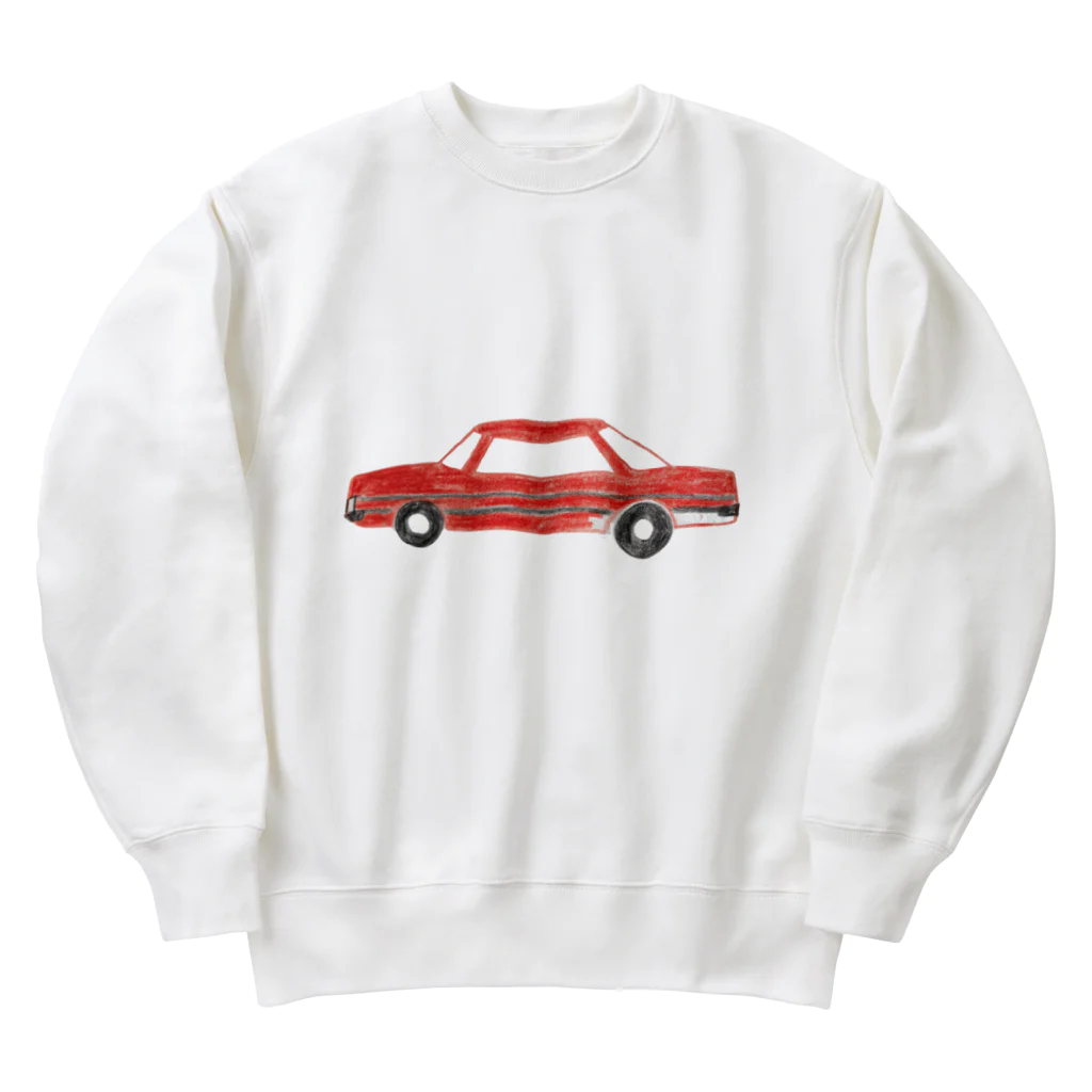 yumitのあかいくるま Heavyweight Crew Neck Sweatshirt