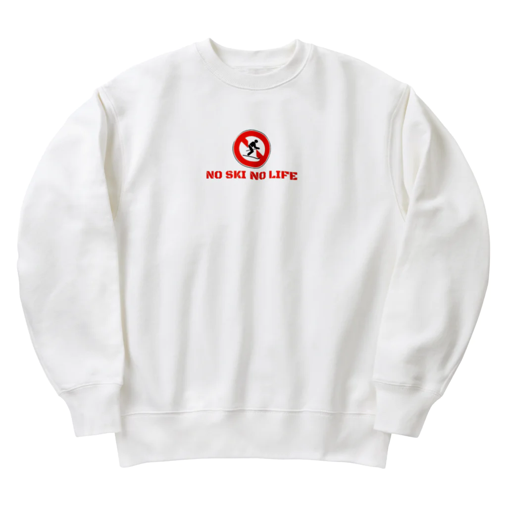 ダレトク商店のNO SKI NO LIFE Heavyweight Crew Neck Sweatshirt