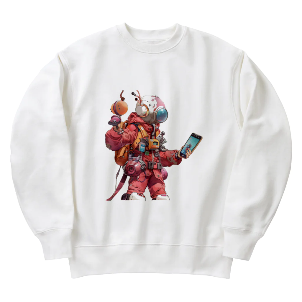 yuiyuichanのデジタルオデッセイ Heavyweight Crew Neck Sweatshirt