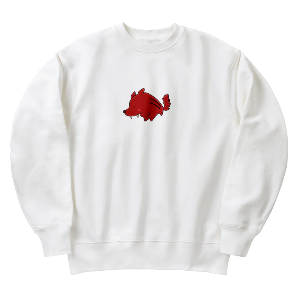 もふもふ堂のジェヴォーダンの獣 Heavyweight Crew Neck Sweatshirt