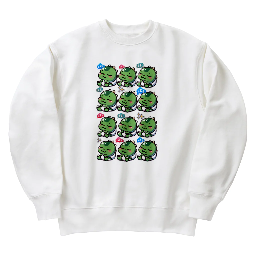 LE MEILLEURの可愛い恐竜 Heavyweight Crew Neck Sweatshirt