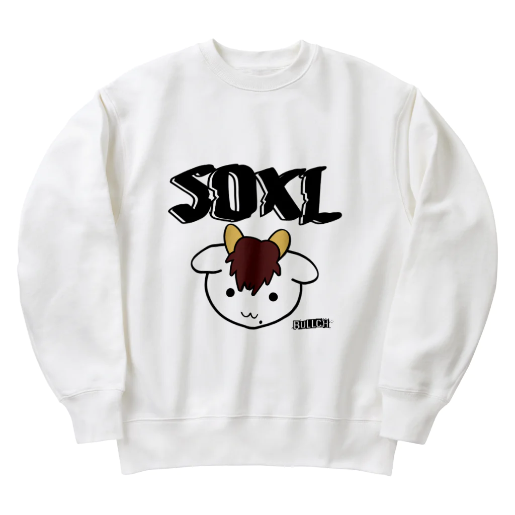 Bunny RingのSOXL BULLCH（衣類） Heavyweight Crew Neck Sweatshirt