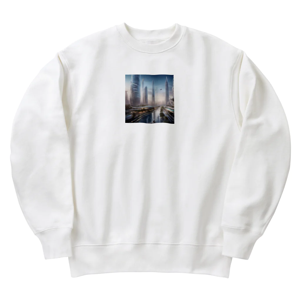 Banksy-sの3. Futura Metropolis Heavyweight Crew Neck Sweatshirt