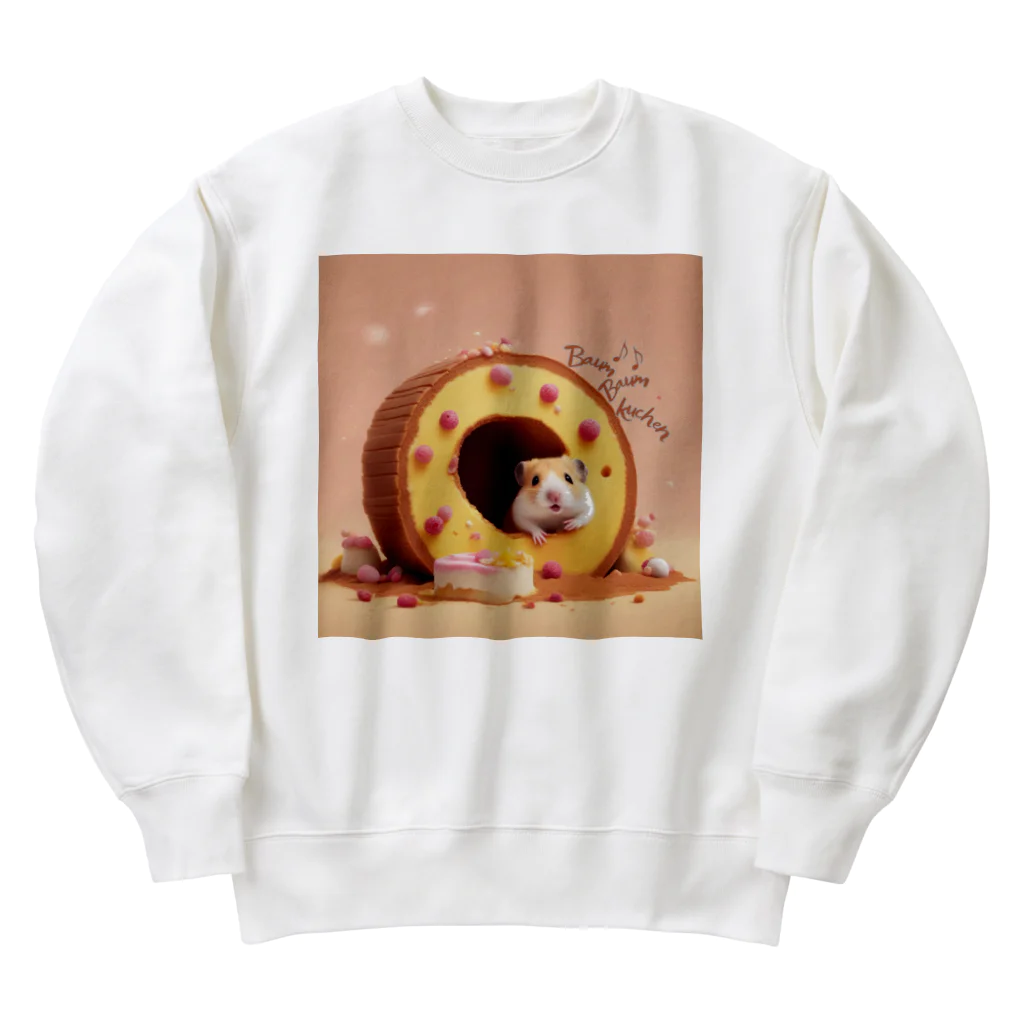 NaROOMのバウムクーヘンの穴 🐹 Heavyweight Crew Neck Sweatshirt