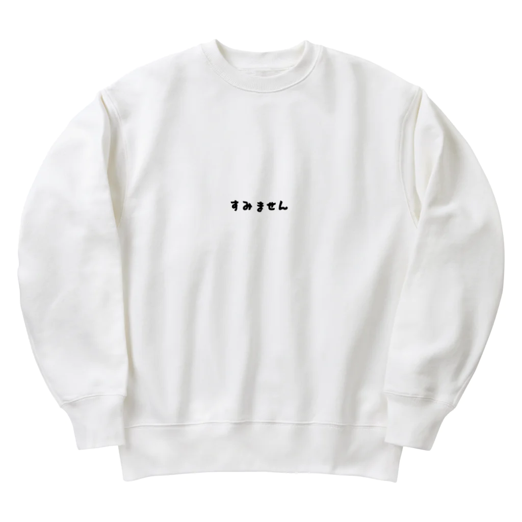 chocomochaのすみません Heavyweight Crew Neck Sweatshirt