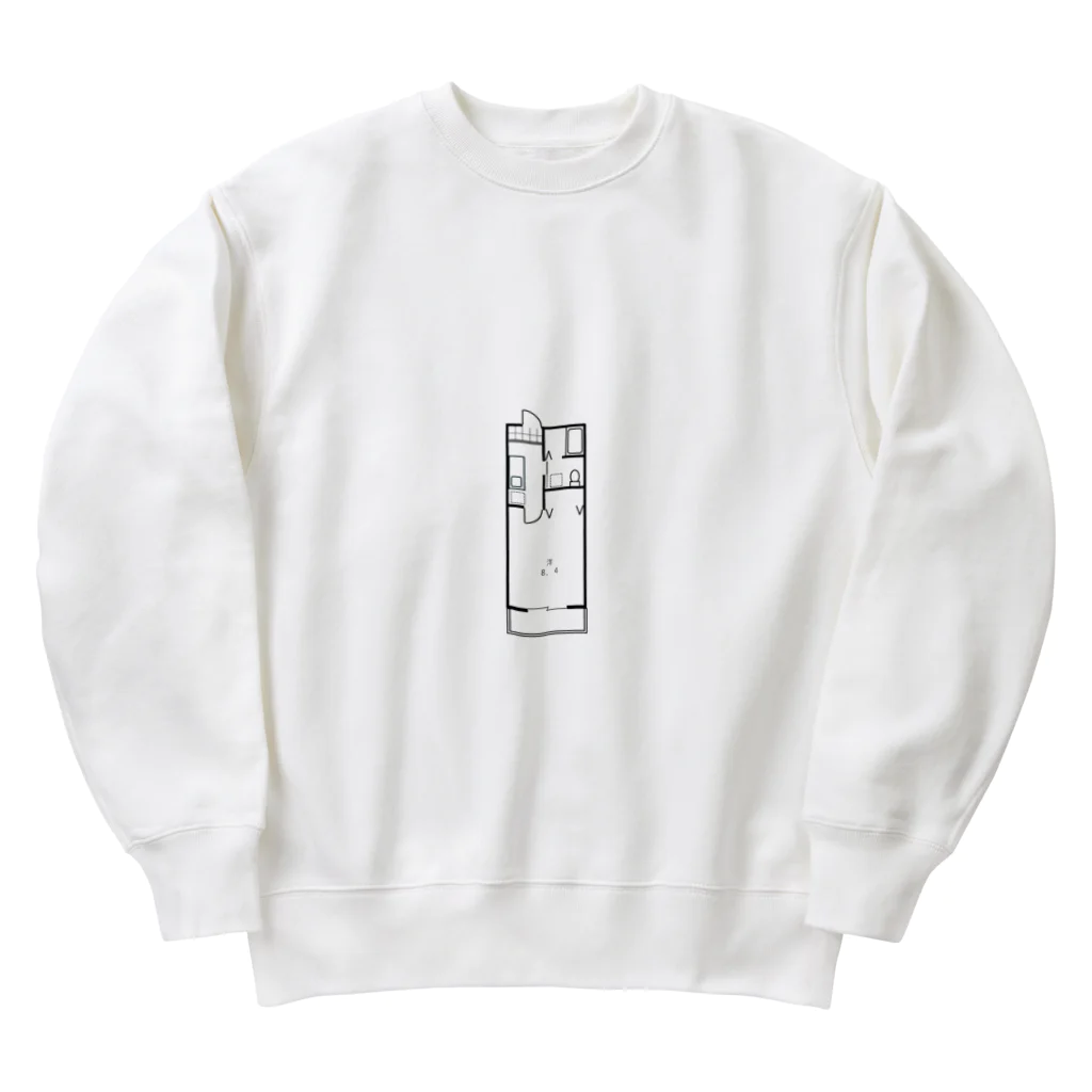 Liracの間取り図 Heavyweight Crew Neck Sweatshirt