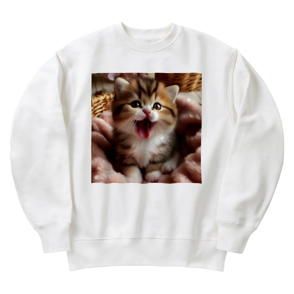 mayonyanのぬ仔様といっしょ Heavyweight Crew Neck Sweatshirt