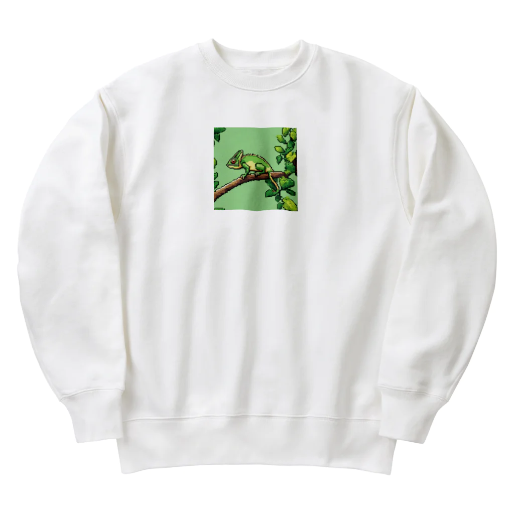 shoheiiwasaの動物園のカメレオン Heavyweight Crew Neck Sweatshirt