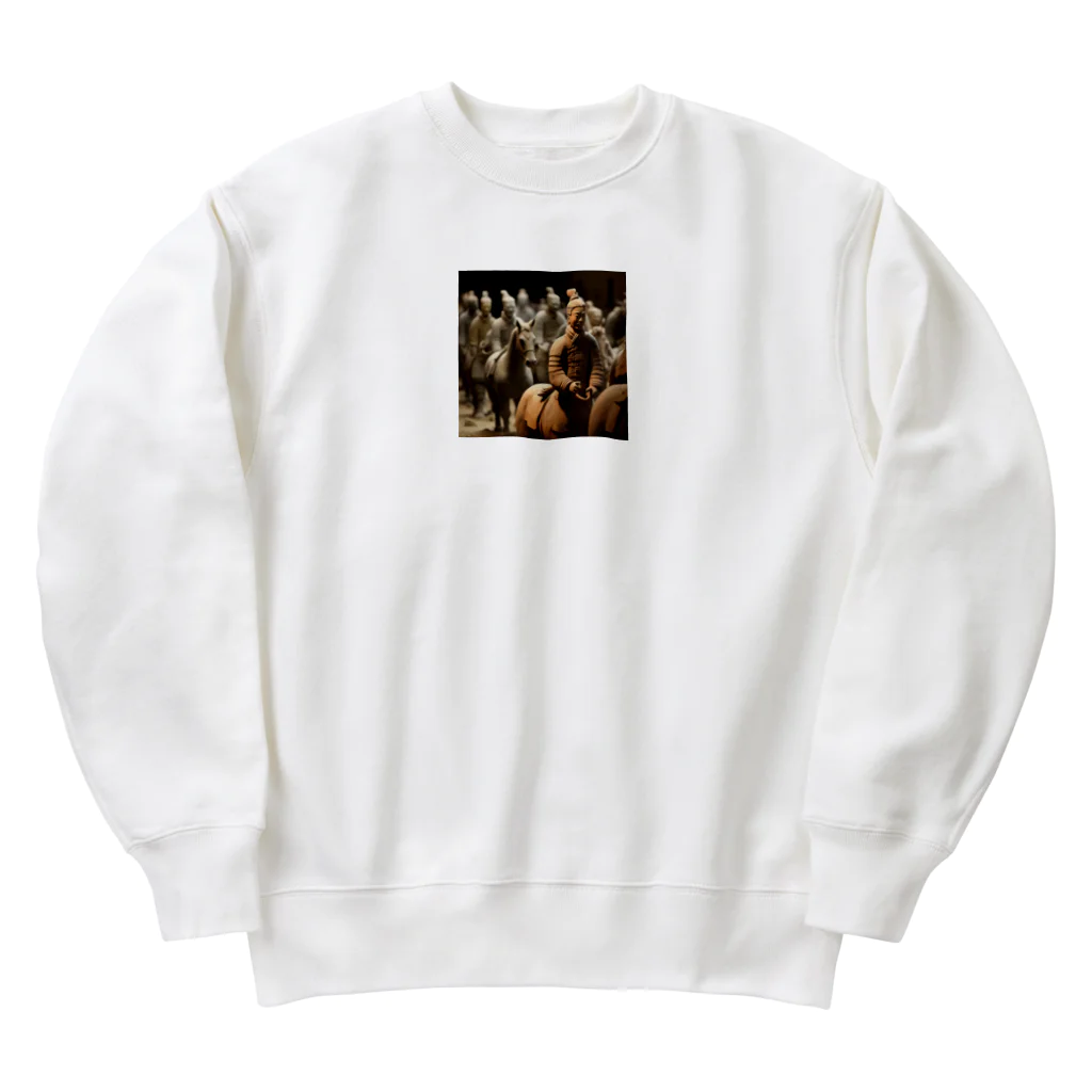 AQUAMETAVERSEの兵馬よう（中国)　なでしこ1478 Heavyweight Crew Neck Sweatshirt