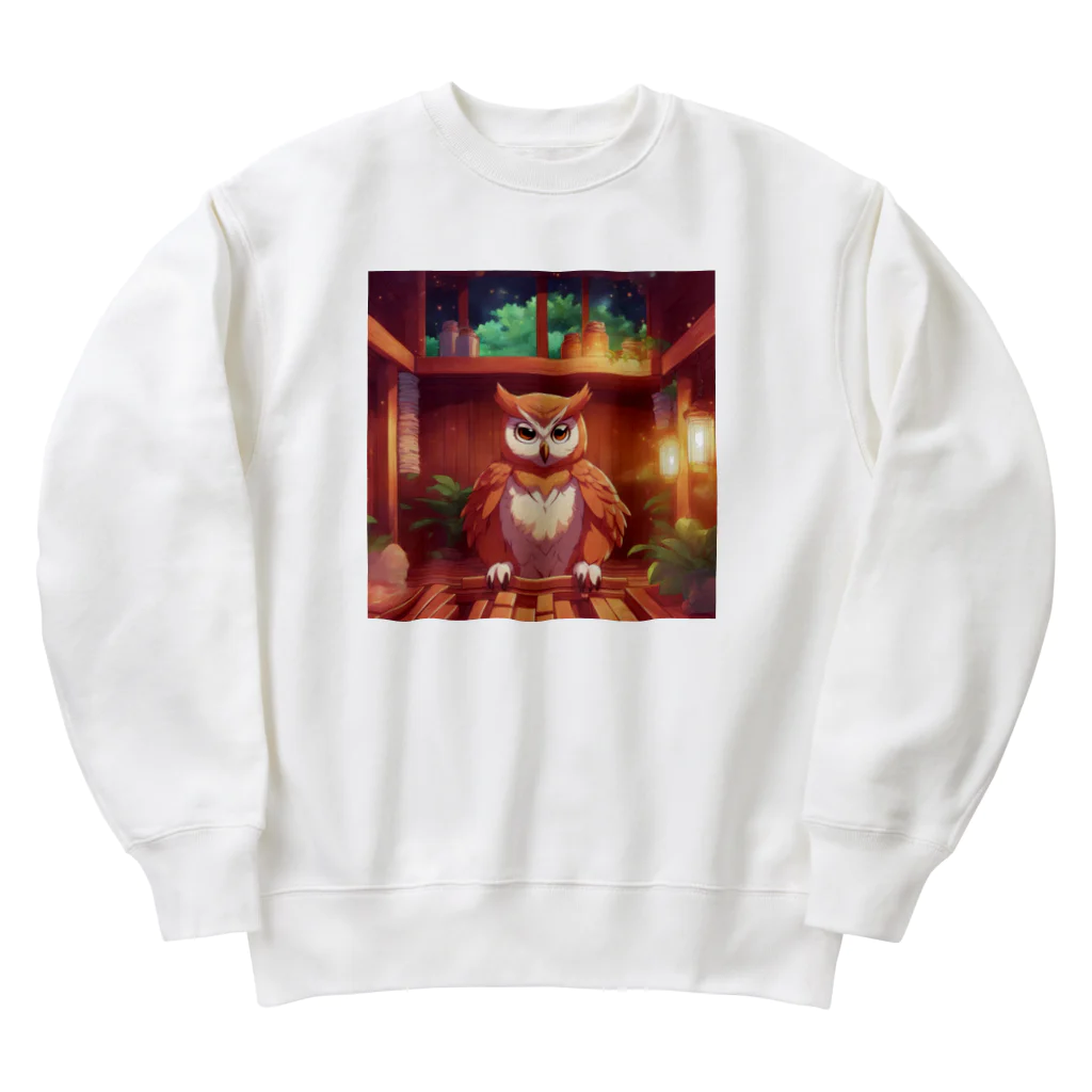 sauna_animalのsauna animal ㉑ Heavyweight Crew Neck Sweatshirt