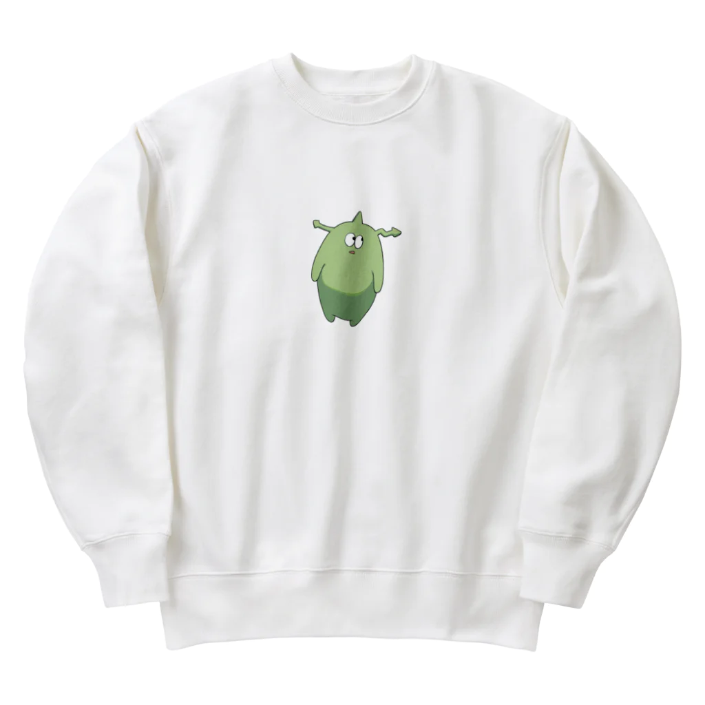 スギモト🌲😇のあおじる Heavyweight Crew Neck Sweatshirt