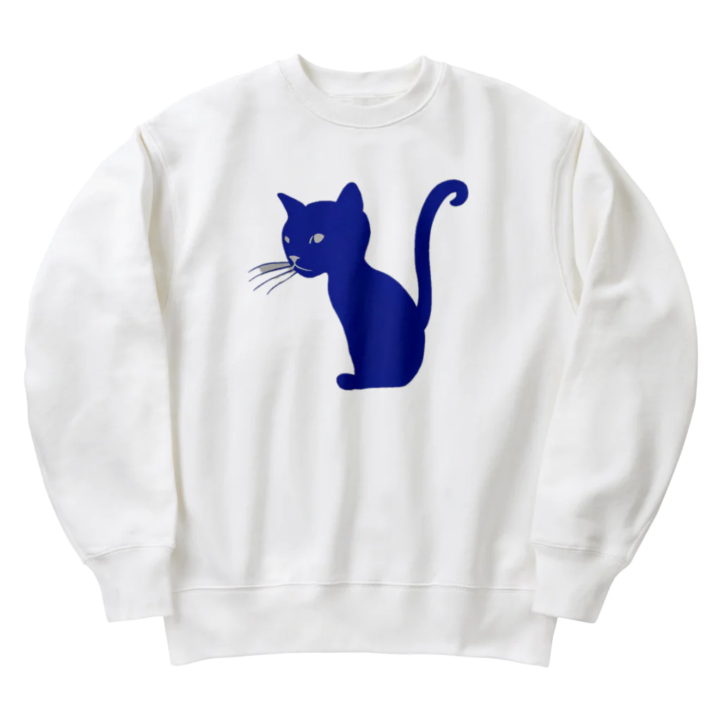 MEGROOVEのシルエットにゃん🐱 Heavyweight Crew Neck Sweatshirt