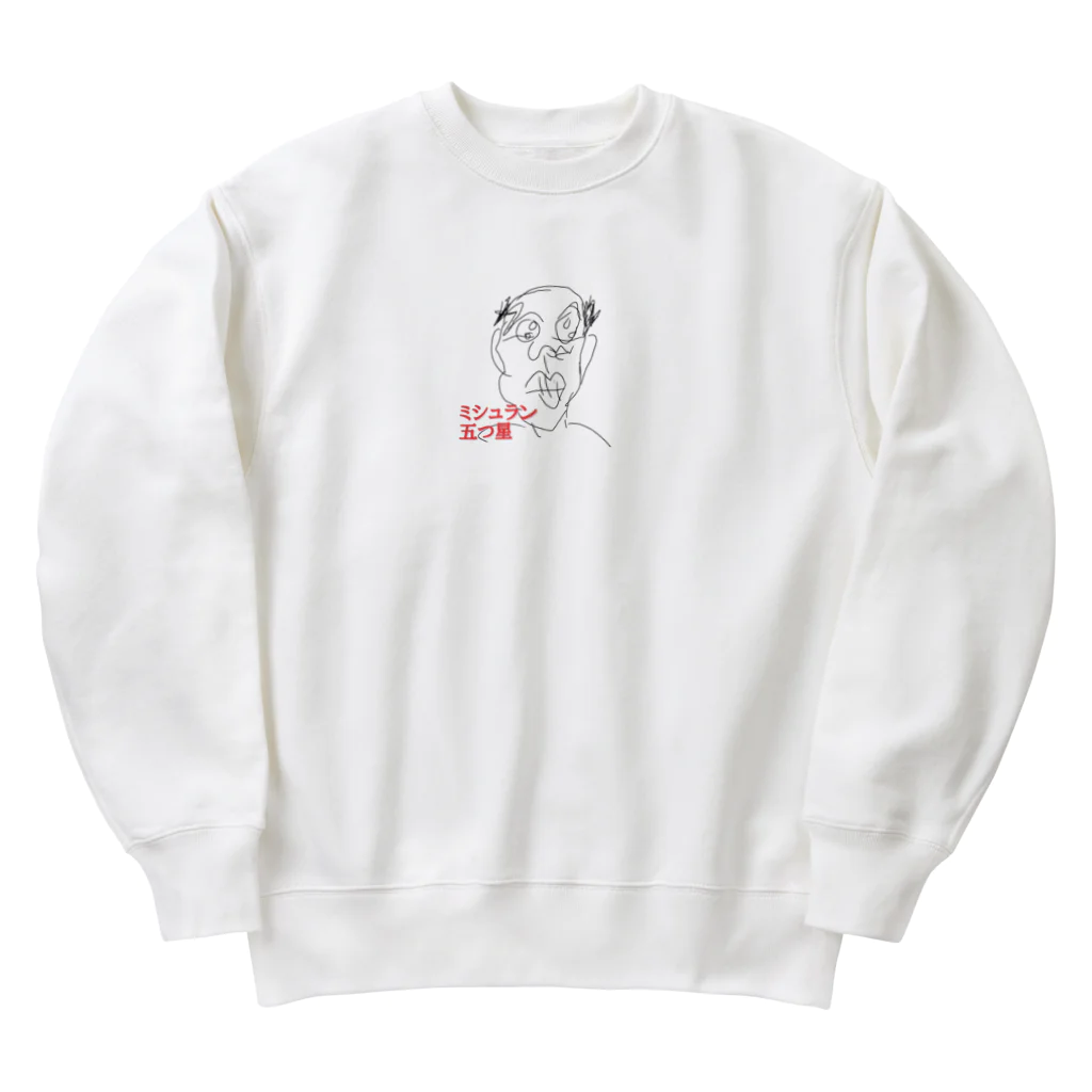 kuwayaのグルメなハゲおっさん Heavyweight Crew Neck Sweatshirt