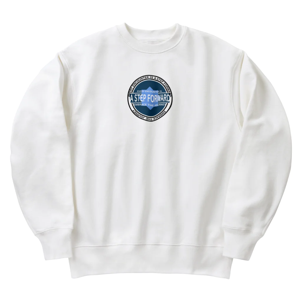 NamataのEVERY ENCOUNTER IS A STEP FORWARD Heavyweight Crew Neck Sweatshirt