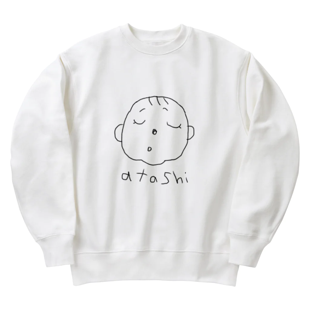 ティッシュティッシュの親子で身につけよう (あたし) Heavyweight Crew Neck Sweatshirt