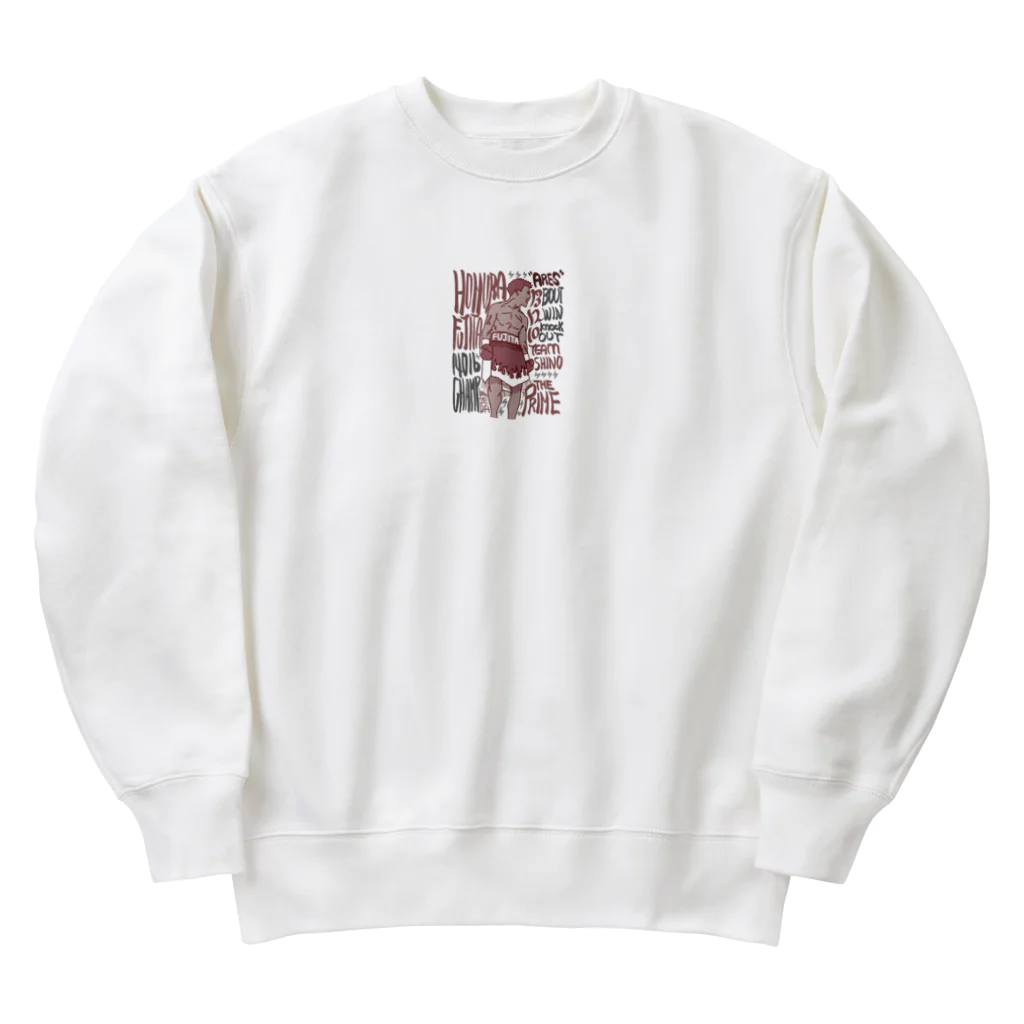 藤田炎村(Homura Fujita)の"軍神アレス"藤田炎村オリジナルシャツ Heavyweight Crew Neck Sweatshirt