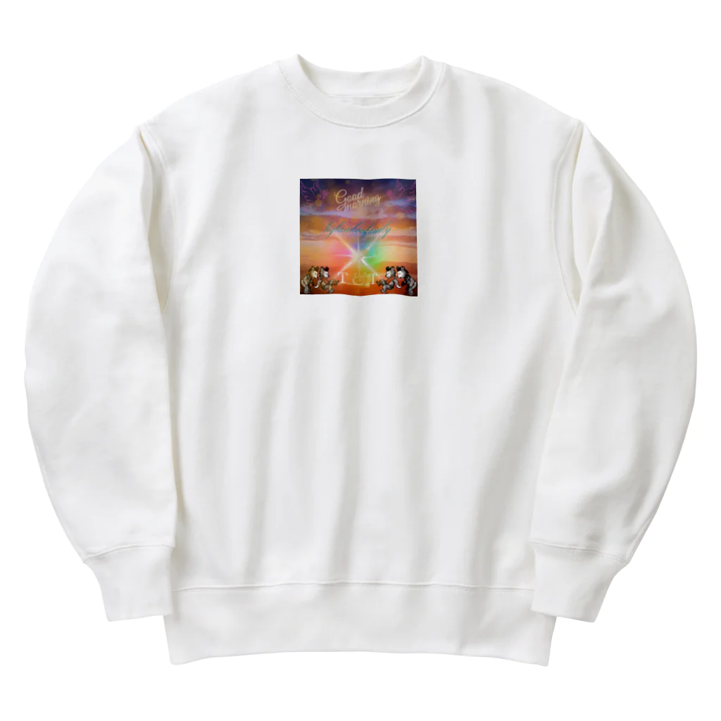 bigbamboofamilyのbigbamboofamily Heavyweight Crew Neck Sweatshirt