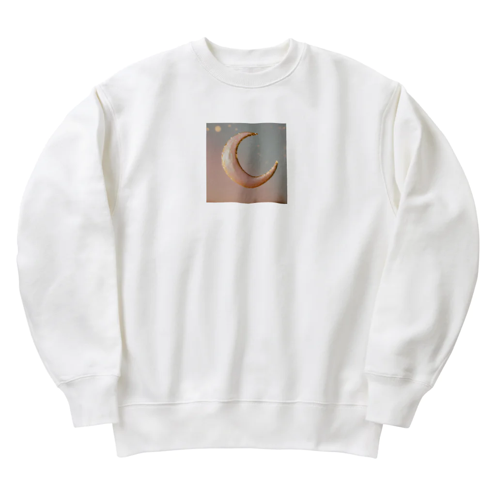 fumifu3の三日月柄 Heavyweight Crew Neck Sweatshirt