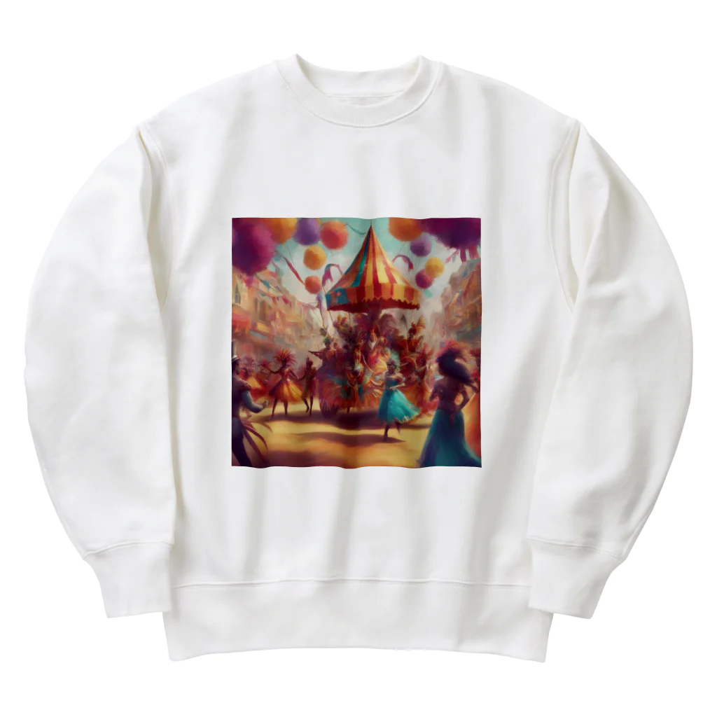 ひろぴーのサーカス Heavyweight Crew Neck Sweatshirt