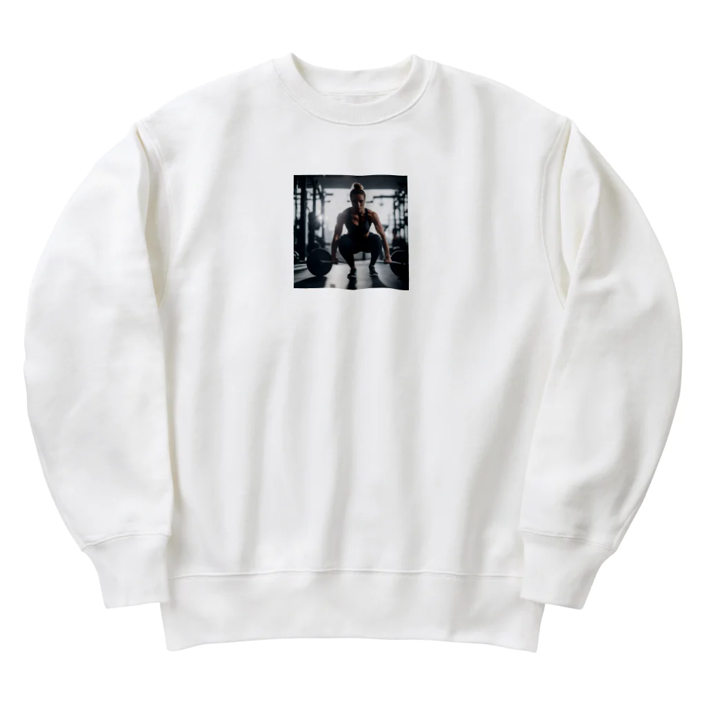 masa11253345のトレーニング Heavyweight Crew Neck Sweatshirt