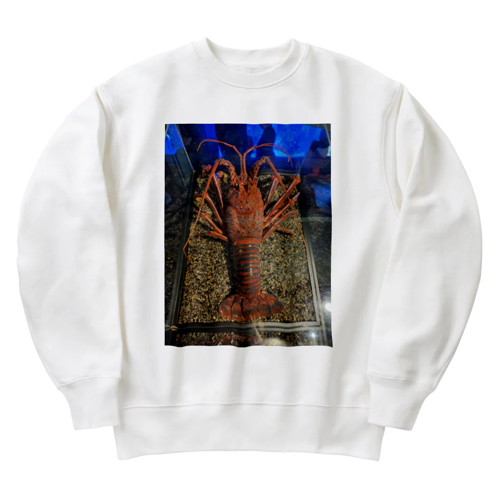 てぃっちゃんの伊勢海老 Heavyweight Crew Neck Sweatshirt