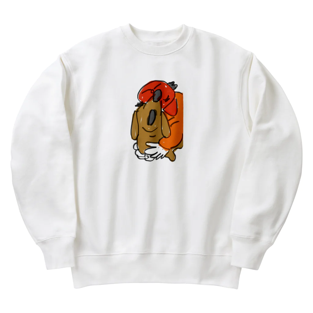 優しいお母さん（になりたい）のムーアくん Heavyweight Crew Neck Sweatshirt