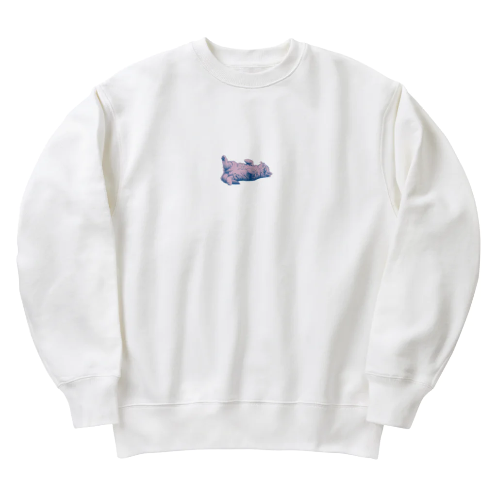 sansamのねこごろり Heavyweight Crew Neck Sweatshirt